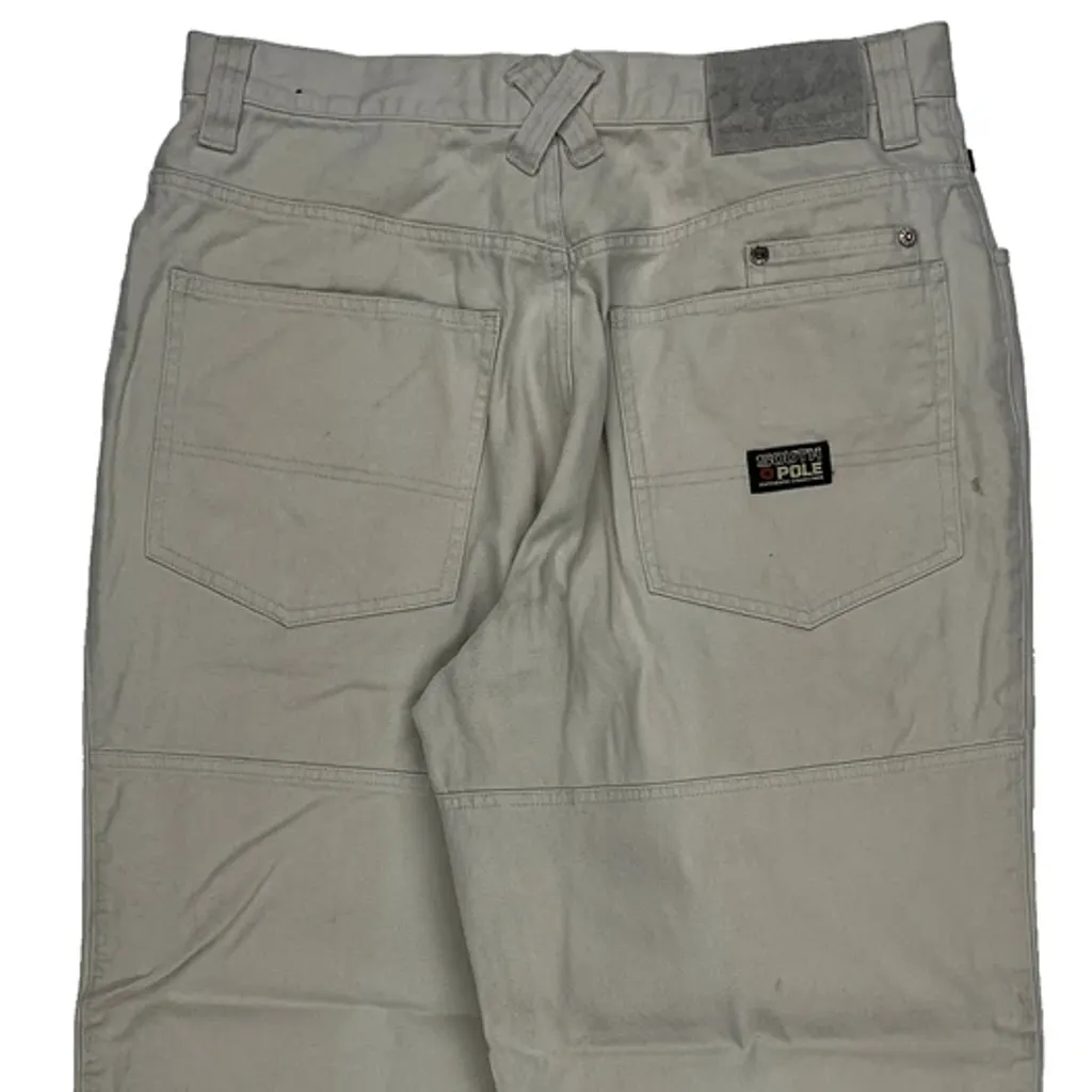 South Pole Cargo Trousers - 33W 31L Beige Cotton - Image 8
