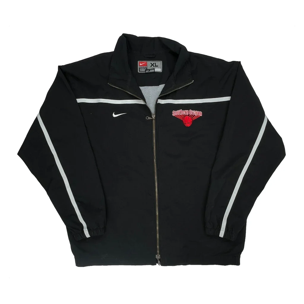 Southern Oregon Basketball Nike Track Jacket - XL Black Polyester