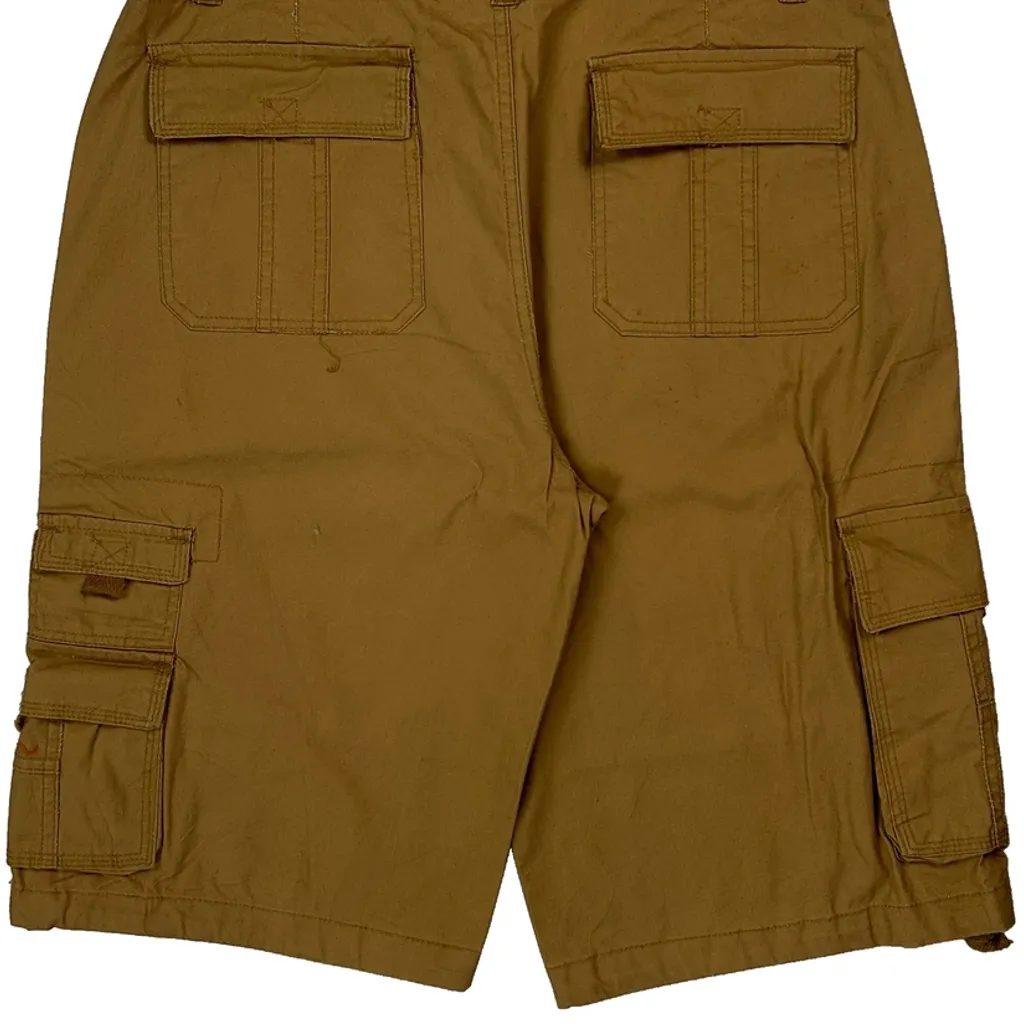 Southpole Cargo Shorts - 31W 12L Brown Cotton - Image 7