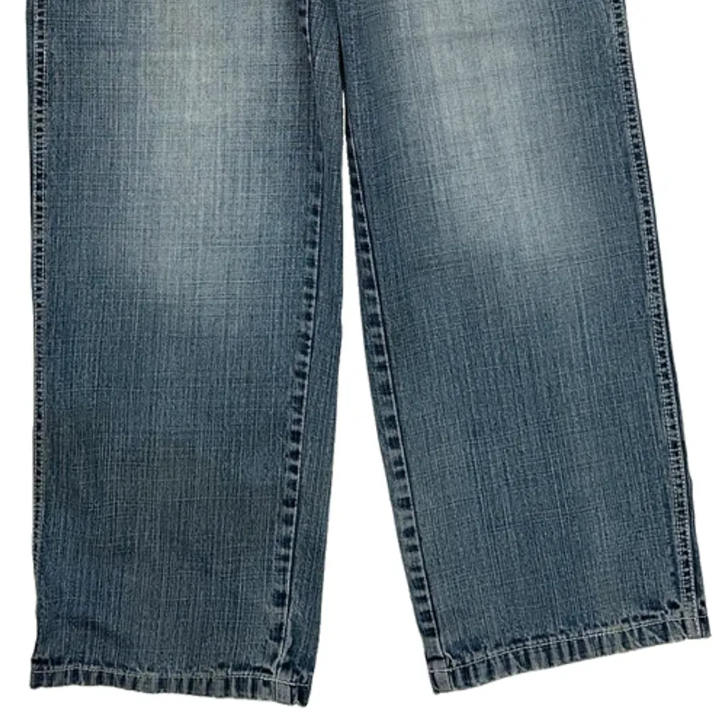 Southpole Wide Leg Jeans - 30W 30L Blue Denim - Image 9