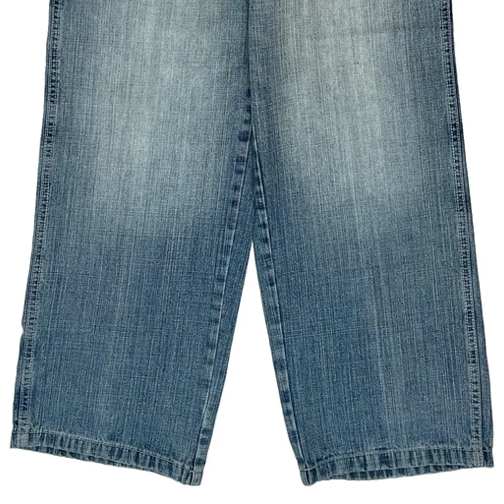 Southpole Wide Leg Jeans - 30W 31L Blue Denim - Image 10