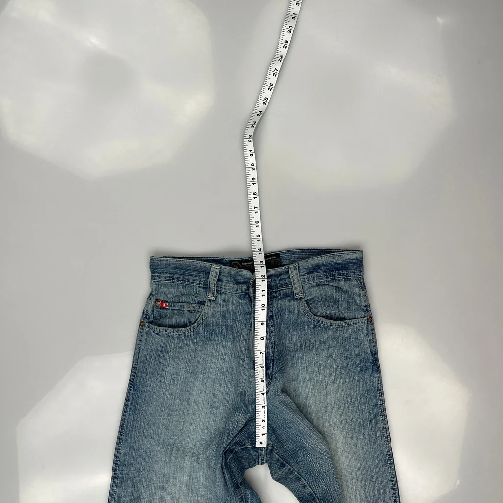 Southpole Wide Leg Jeans - 30W 31L Blue Denim - Image 4