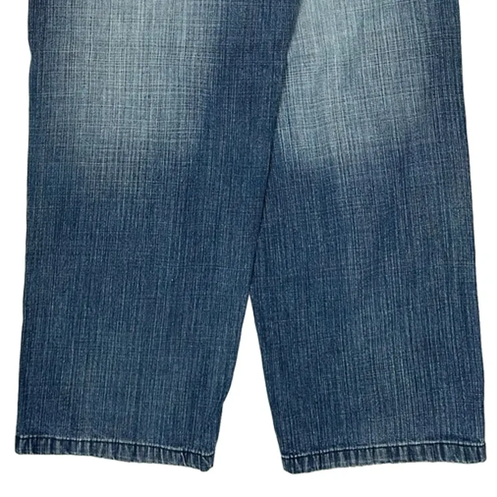 Southpole Baggy Graphic Jeans - 38W 32L Blue Denim - Image 7