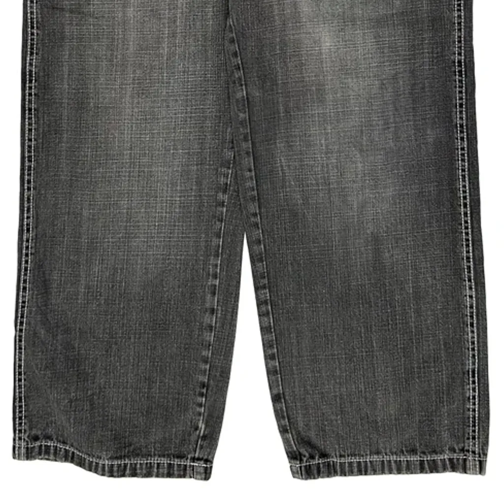 Southpole Baggy Jeans - 36W 31L Grey Denim - Image 10