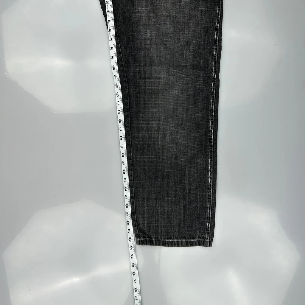 Southpole Baggy Jeans - 36W 31L Grey Denim - Image 5