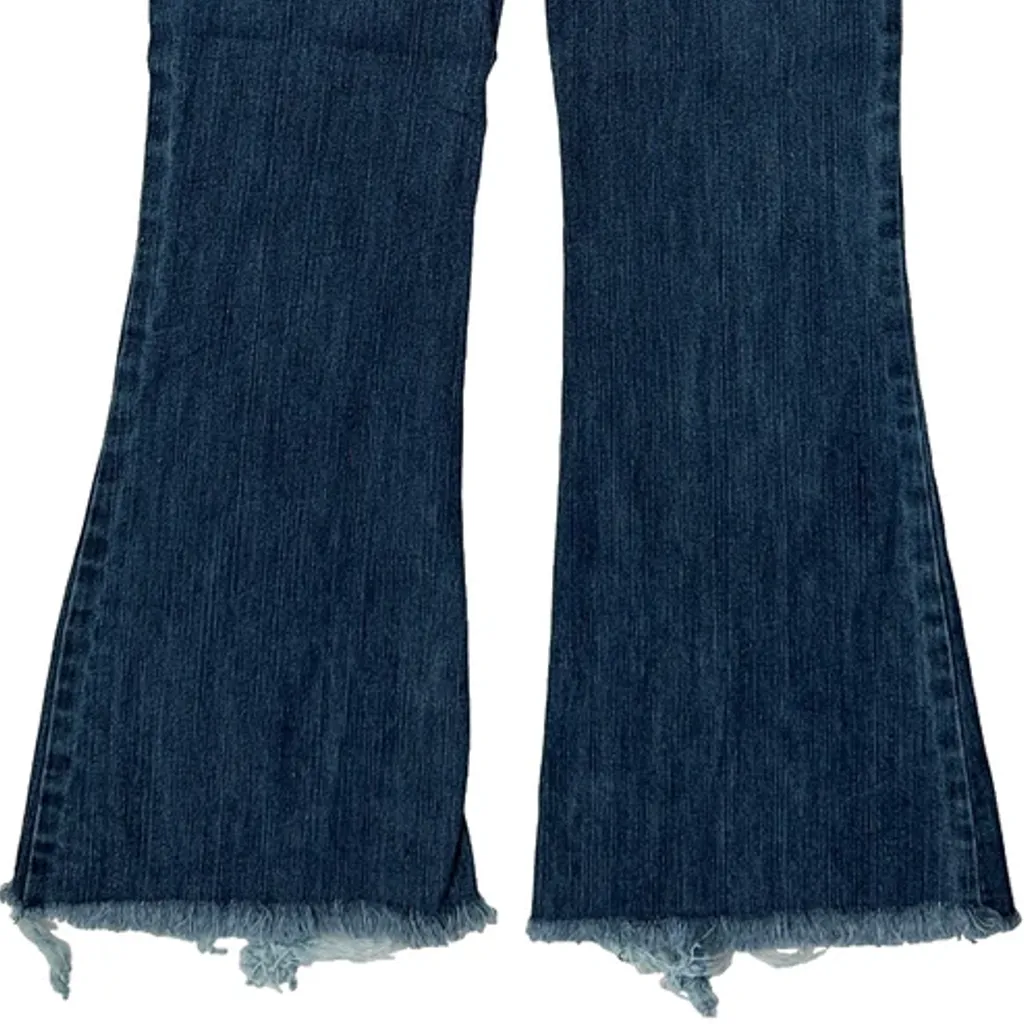 Southpole Flared Jeans - 27W UK 6 Blue Denim - Image 7