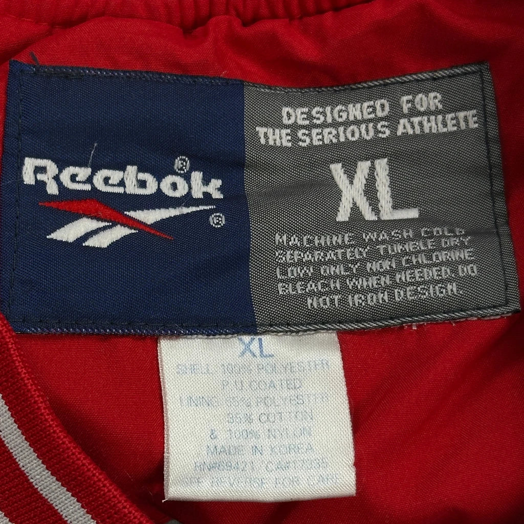 Spartan Football Reebok Football Windbreaker - XL Red Polyester - Image 3