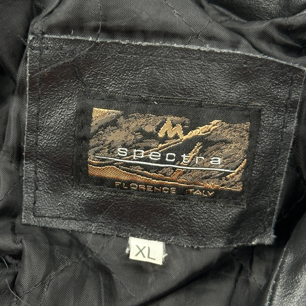Spectra Leather Jacket - XL Black Leather - Image 3