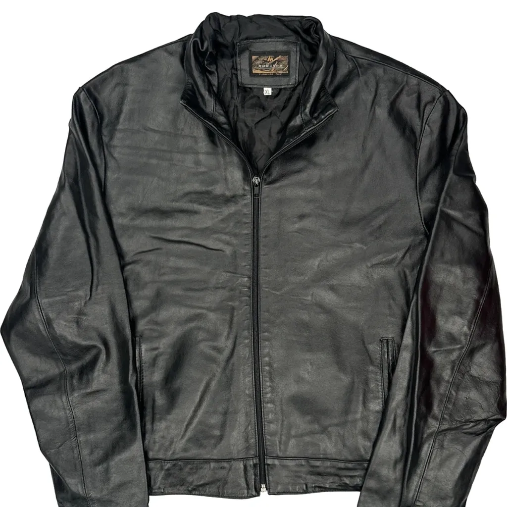 Spectra Leather Jacket - XL Black Leather - Image 4