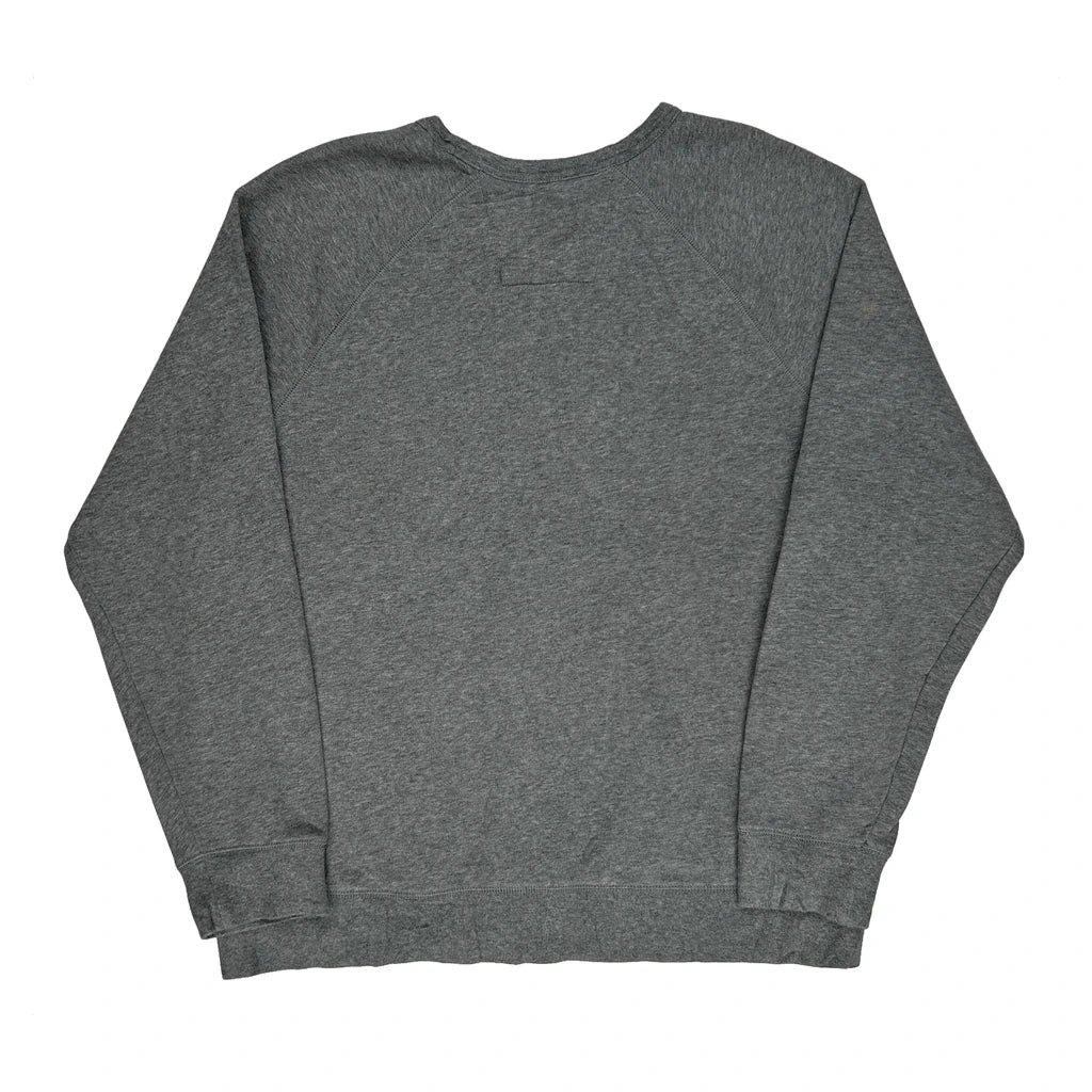 Spellout Nautica Sweatshirt - XL Grey Cotton - Image 2