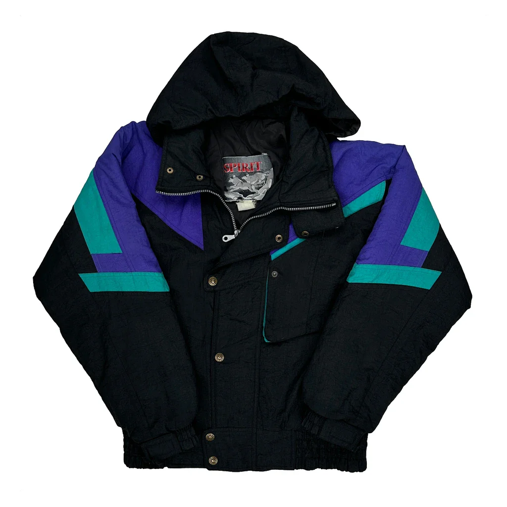 Spirit Series Espirit Ski Jacket - Small Black Nylon
