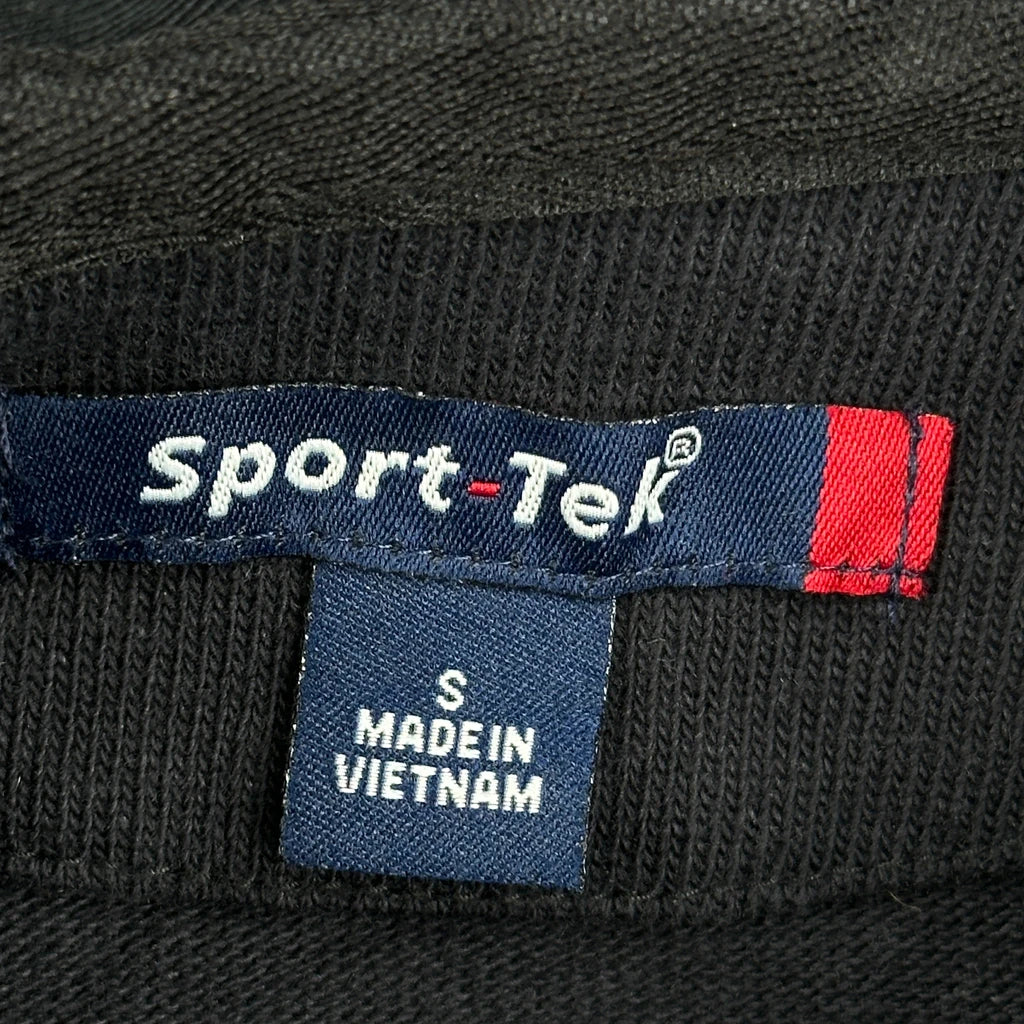 Sport Tek Striped Rugby Shirt - Small Grey Cotton - Image 3