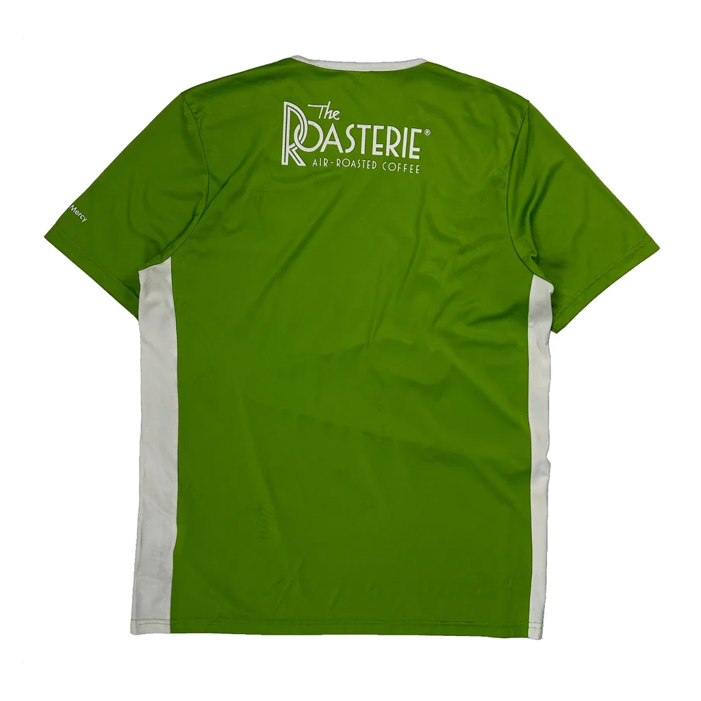 Sporting Adidas Football Shirt - Large Green Polyester - Image 2
