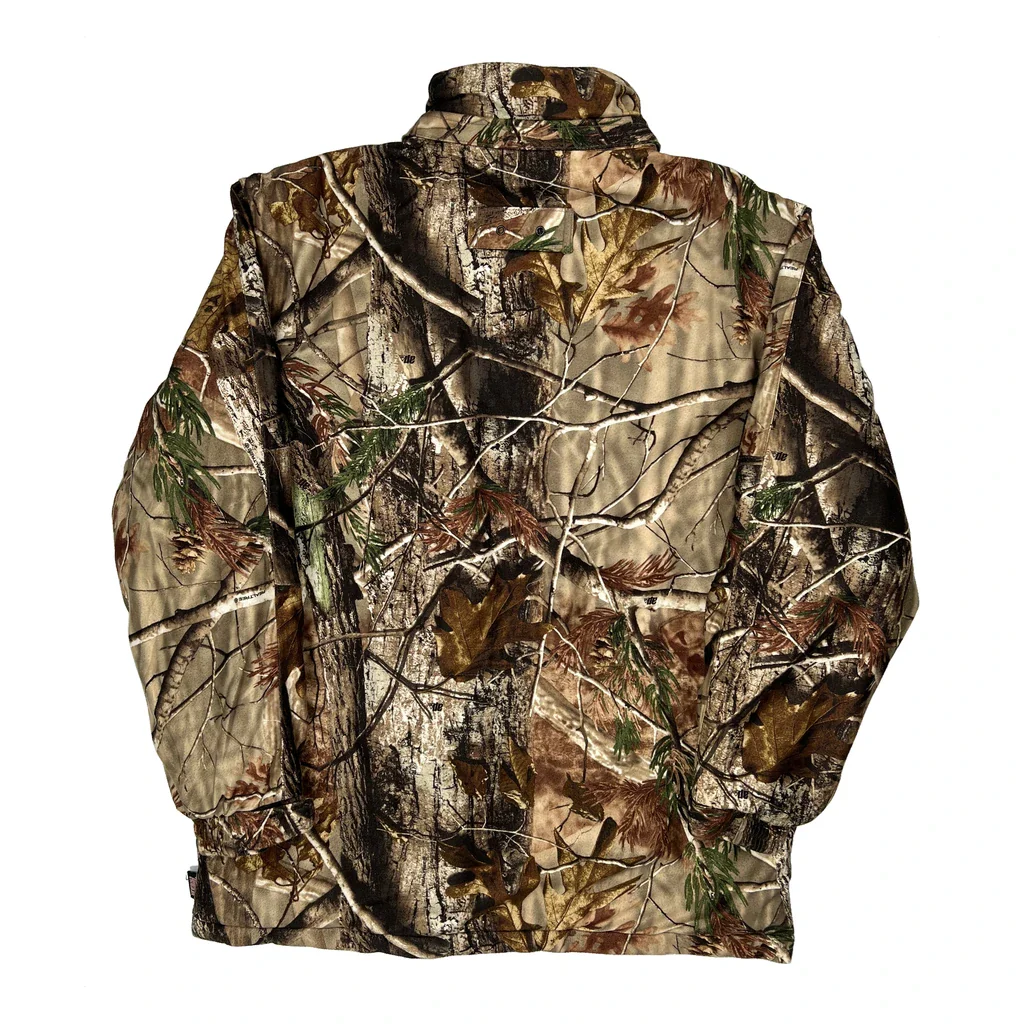 Sports Afield Camo Jacket - Medium Camo Polyester - Image 2