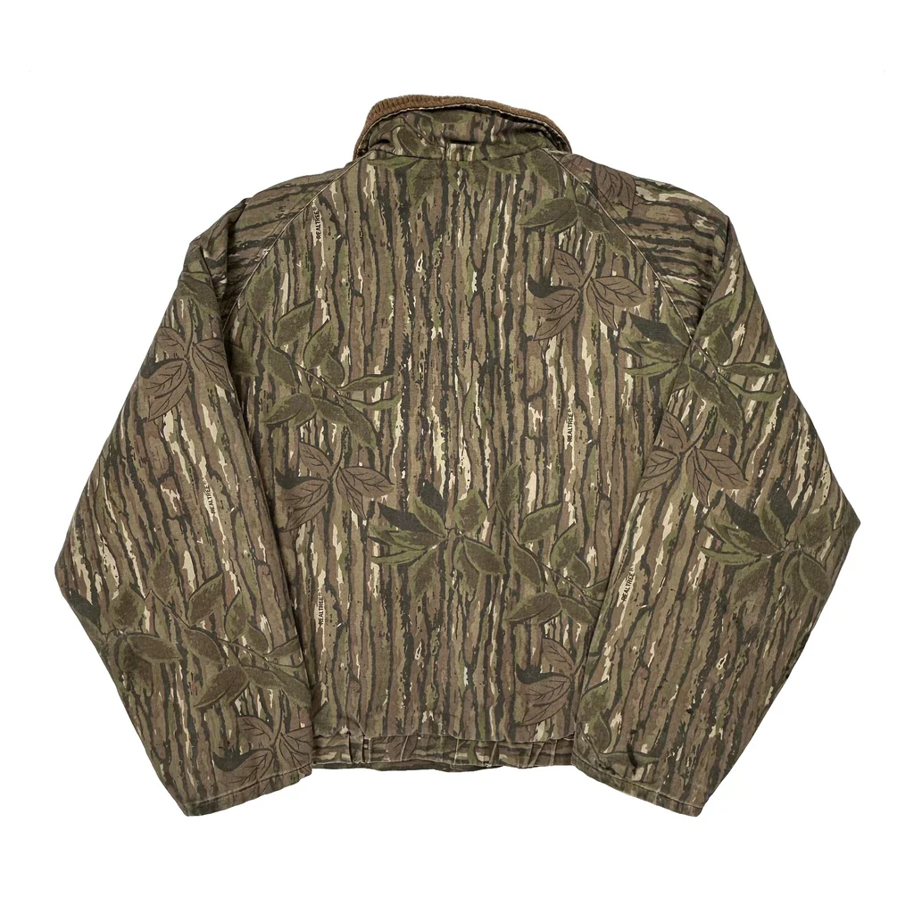 Sports Afield Camo Jacket - XL Green Cotton - Image 2