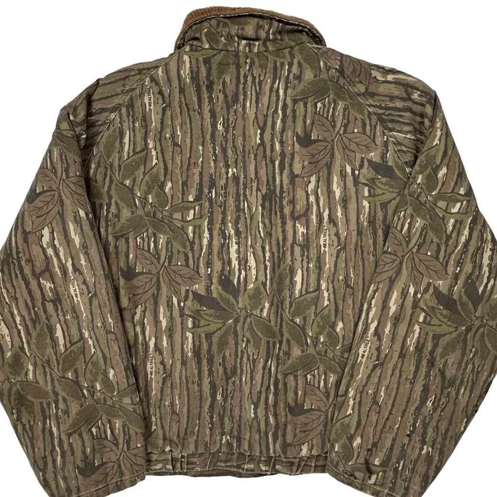 Sports Afield Camo Jacket - XL Green Cotton - Image 6