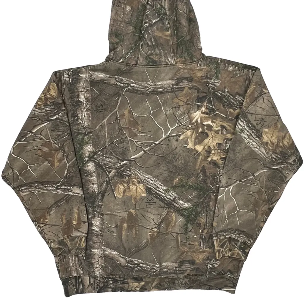 Sportsmans Camo Hoodie - XL Camo Cotton Blend - Image 7