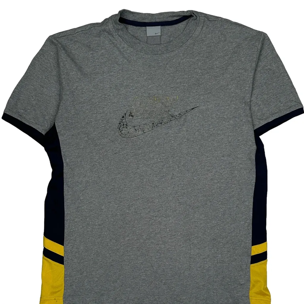 Sportswear Nike T-Shirt - Large Grey Cotton - Image 6