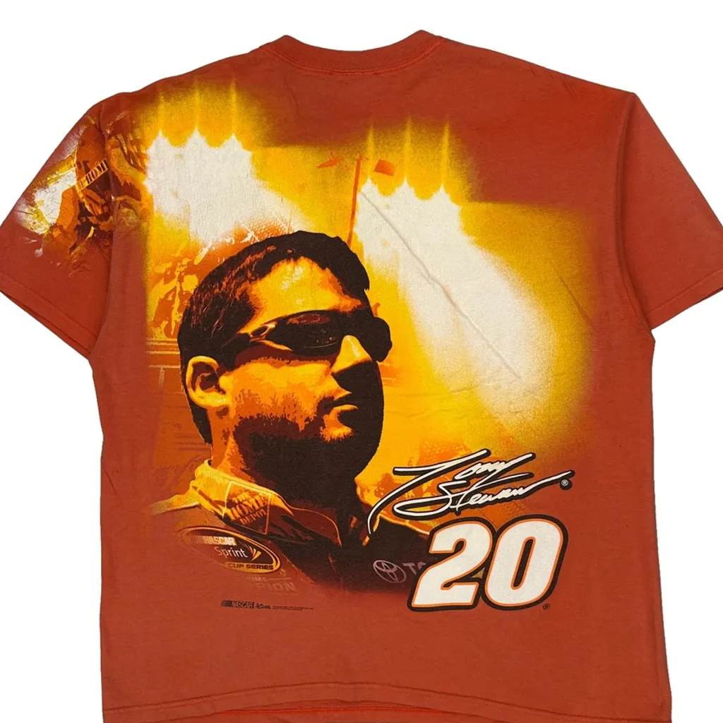 Sprint Cup Series Chase Authentics Nascar Aop T-Shirt - XL Orange Cotton - Image 5