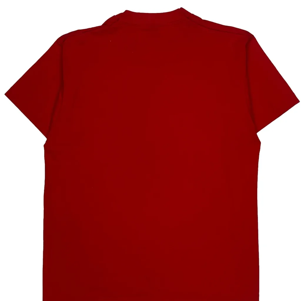 St. Bartholomew'S Church Fruit Of The Loom Single Stitch T-Shirt - Large Red Cotton Blend - Image 6