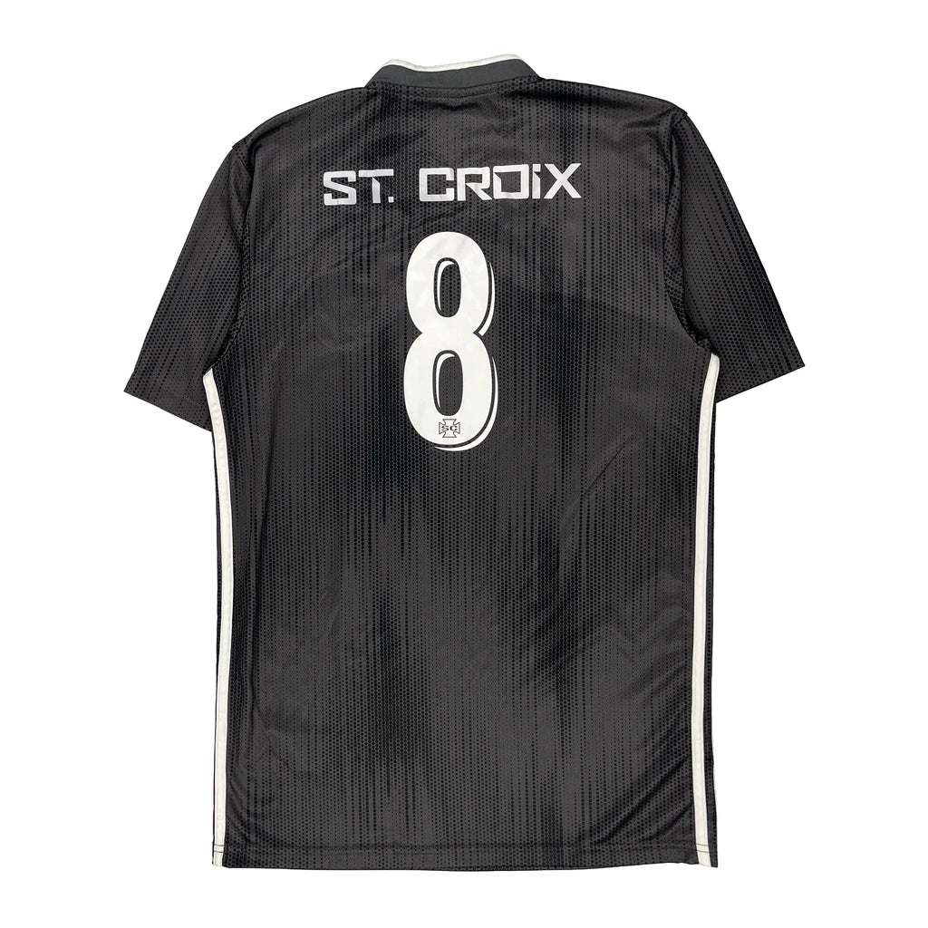 St. Croix Soccer Club Adidas Soccer Jersey - Small Black Polyester - Image 2