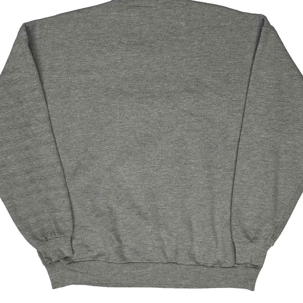 St. Henry Redskins Jerzees Graphic Sweatshirt - XL Grey Cotton - Image 7