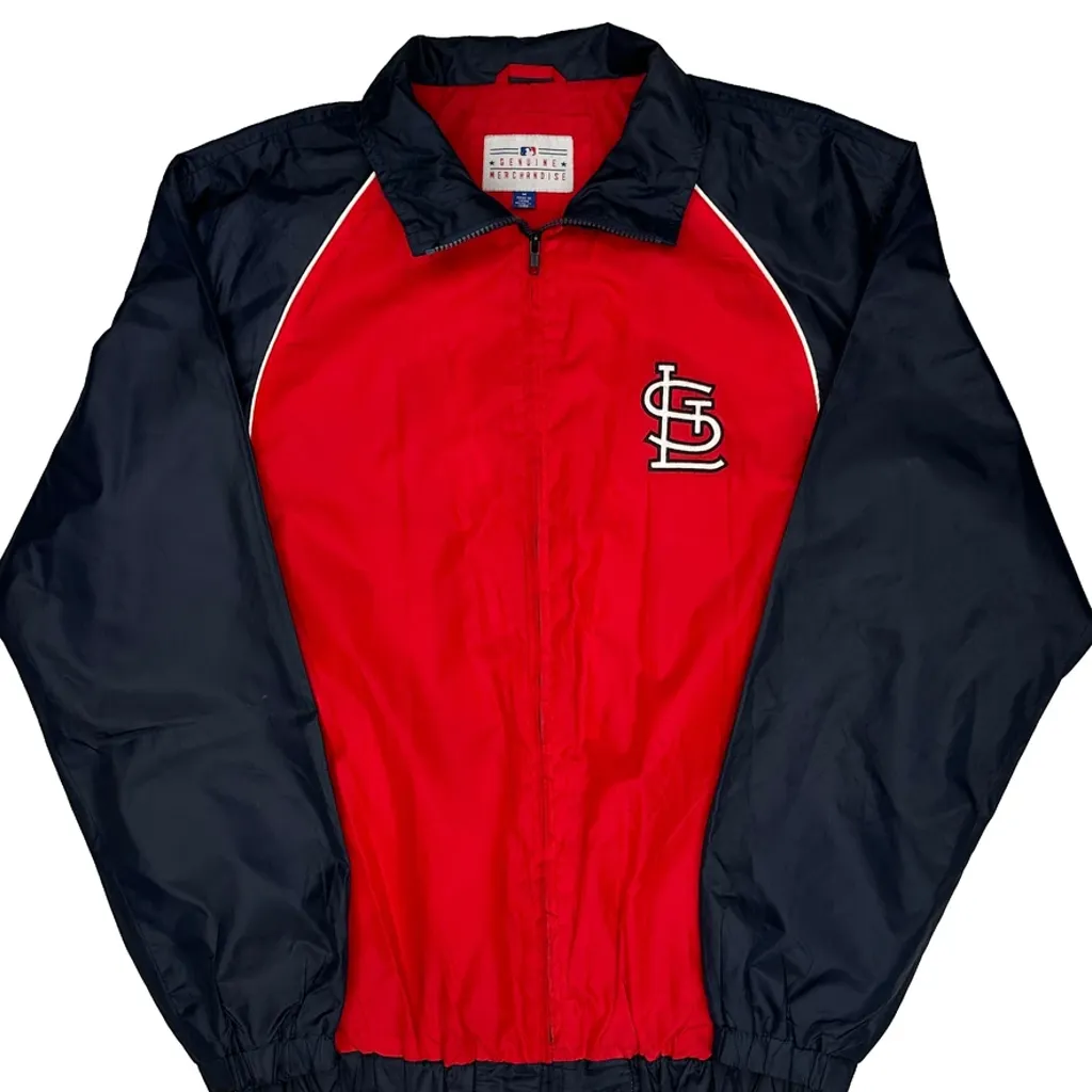 St. Louis Cardinals Mlb Windbreaker - Medium Red Polyester - Image 5
