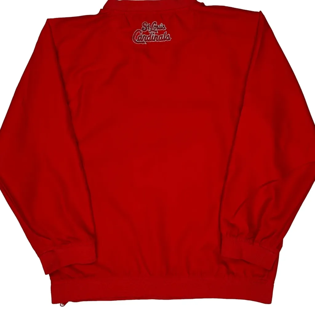 St. Louis Cardinals Mlb Graphic Windbreaker - XL Red Polyester - Image 8