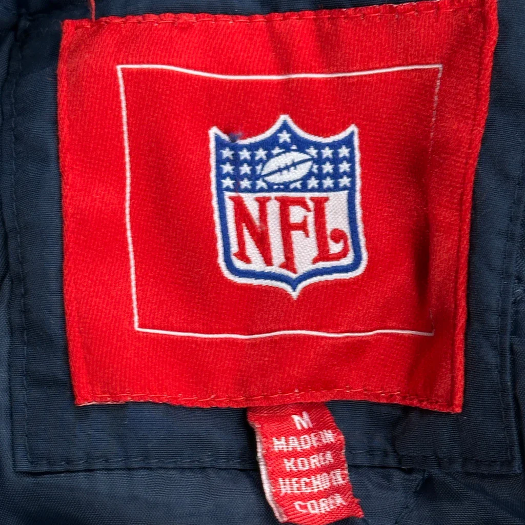 St. Louis Rams Nfl Windbreaker - Medium Blue Polyester - Image 3