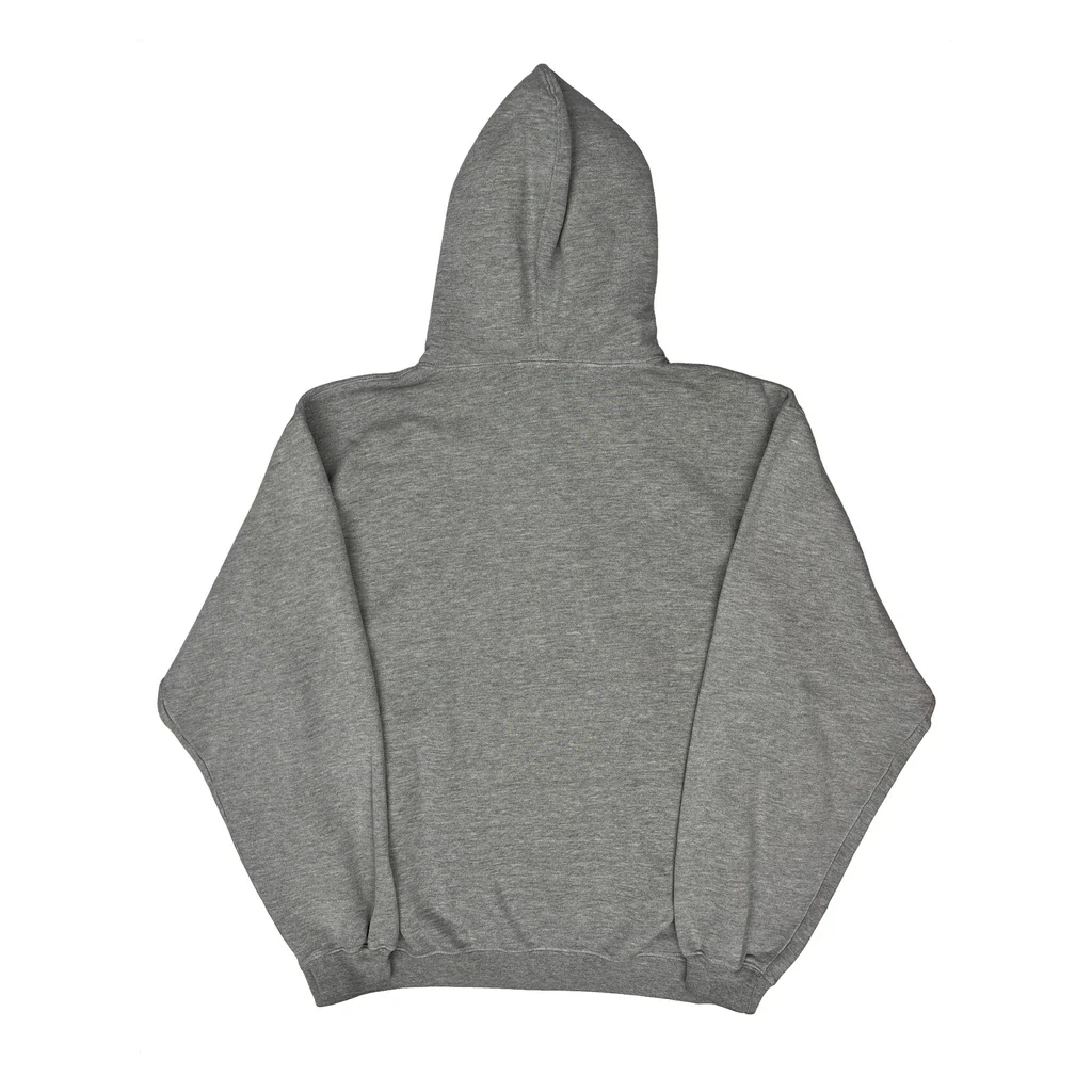 St. Louis Rams Reebok Football Hoodie - Medium Grey Cotton Blend - Image 2