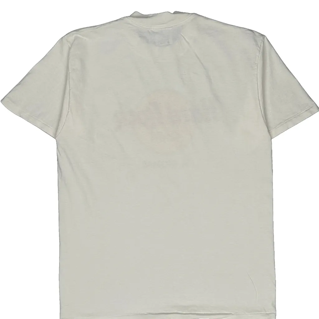 St. Thomas Hard Rock Cafe Single Stitch T-Shirt - Large White Cotton - Image 8