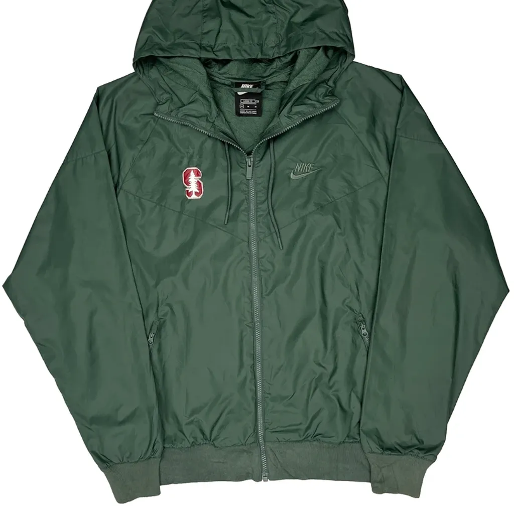 Stanford Nike Jacket - Medium Green Polyester - Image 4