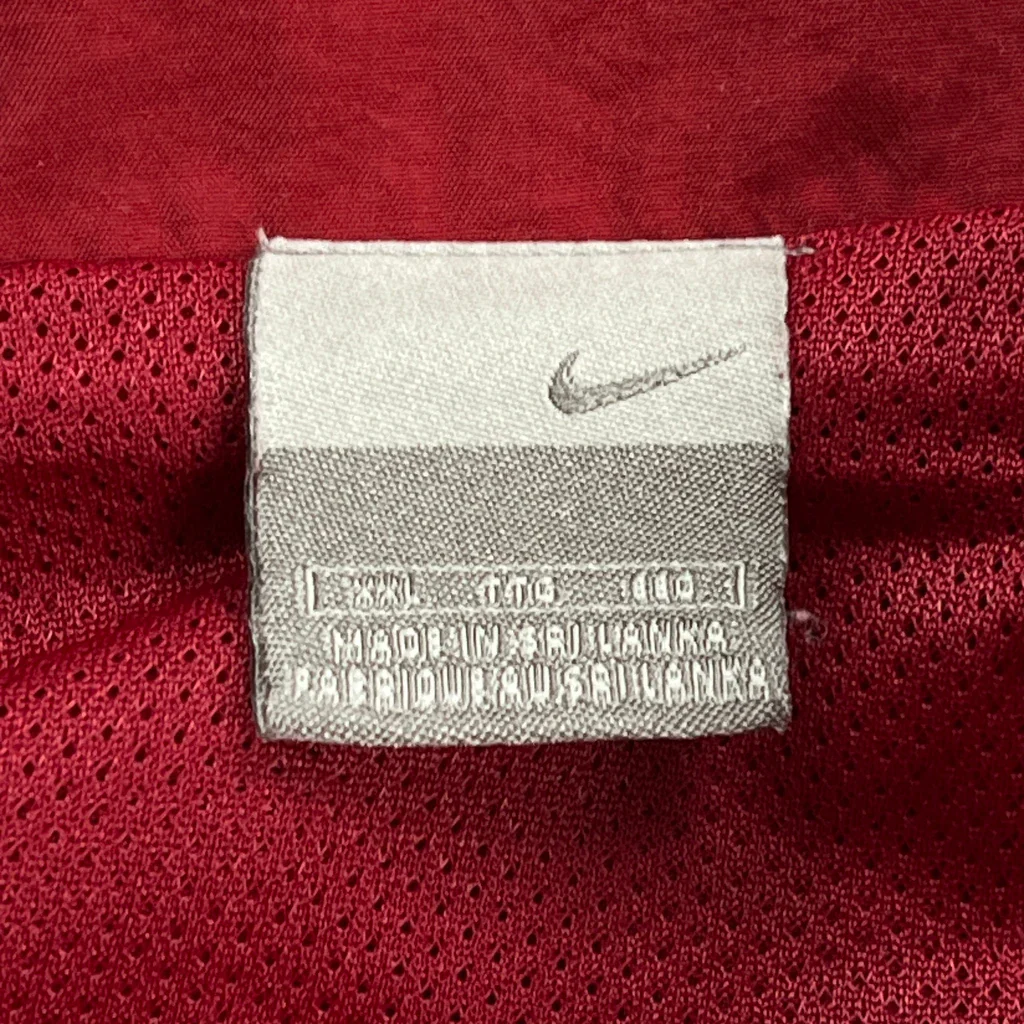 Stanford Nike Windbreaker - 2XL Red Polyester - Image 3