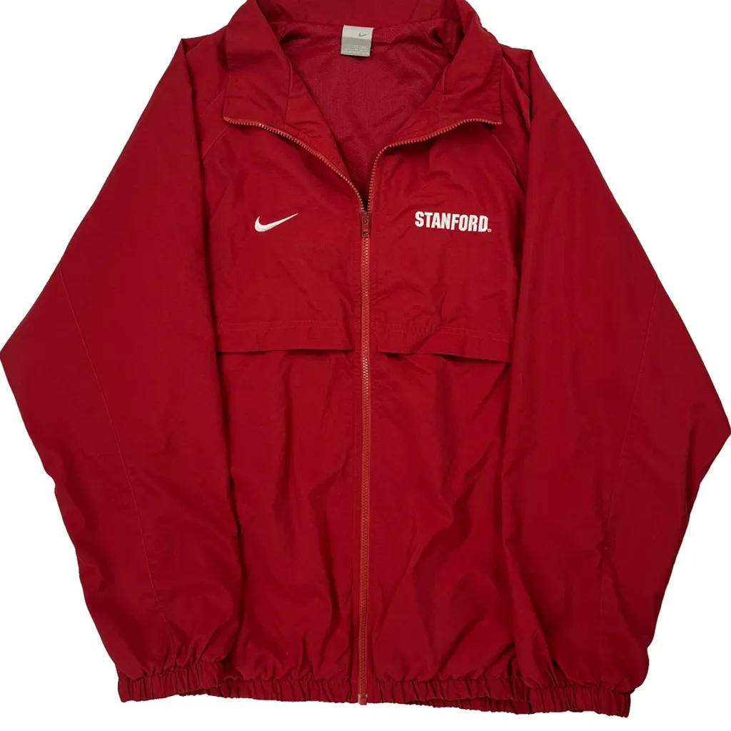 Stanford Nike Windbreaker - 2XL Red Polyester - Image 4