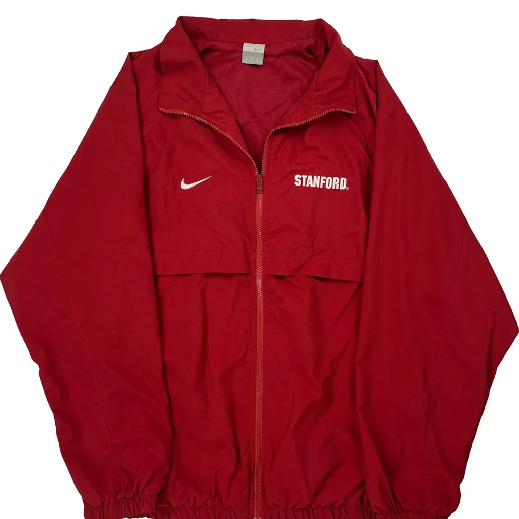 Stanford Nike Windbreaker - 2XL Red Polyester - Image 5