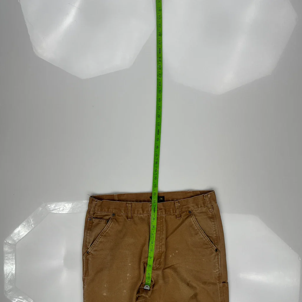 Stanley Carpenter Trousers - 32W 32L Brown Cotton - Image 4