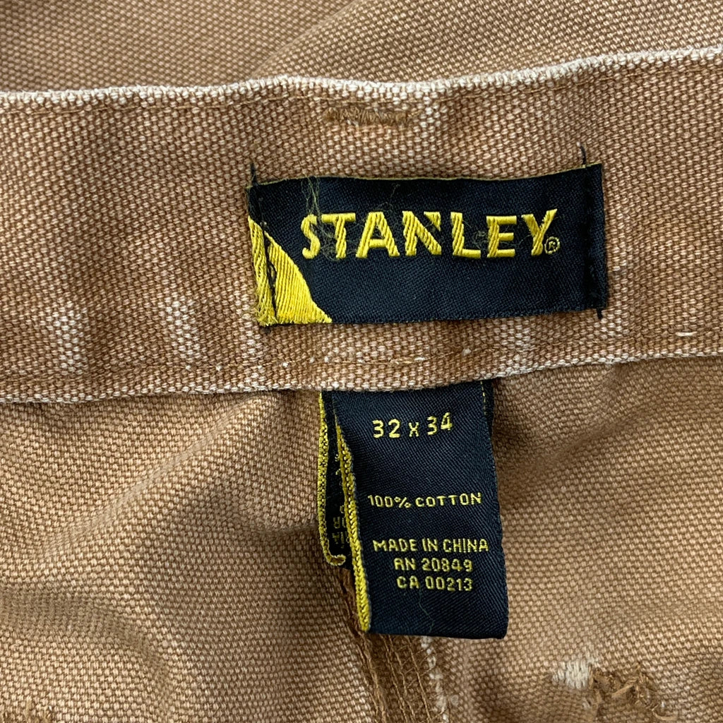 Stanley Carpenter Trousers - 32W 32L Brown Cotton - Image 6