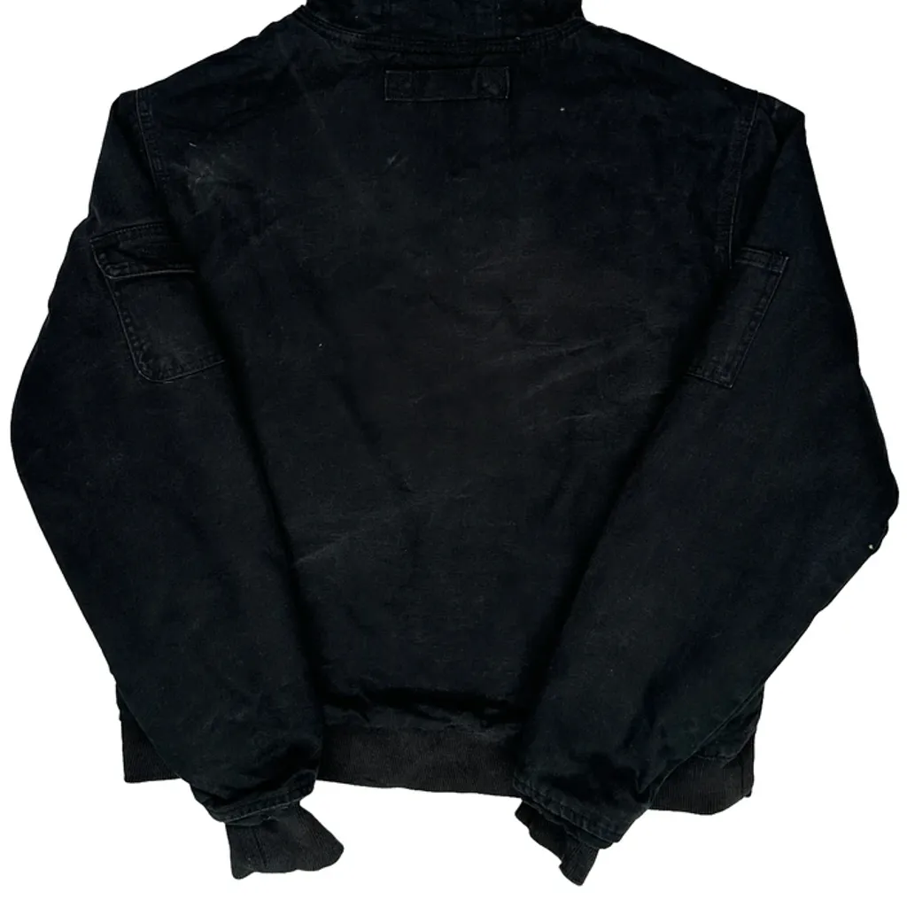Stanley Jacket - Medium Black Cotton - Image 6