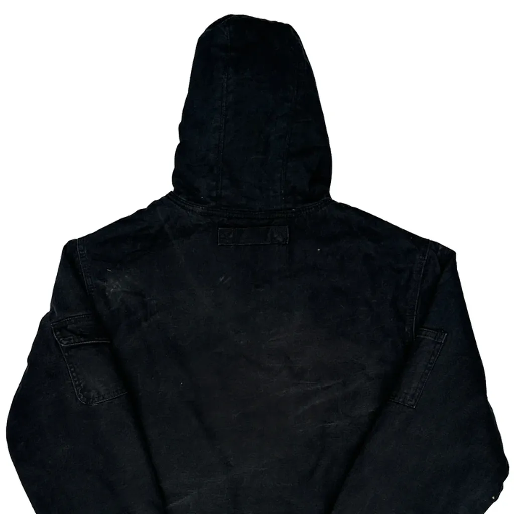Stanley Jacket - Medium Black Cotton - Image 7