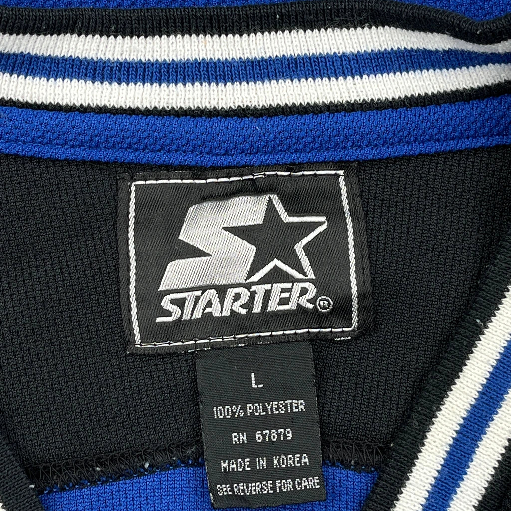 Starter Striped Jersey - Large Blue Polyester - Image 3