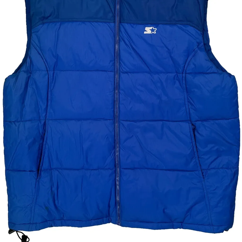 Starter Puffer - XL Blue Nylon - Image 5