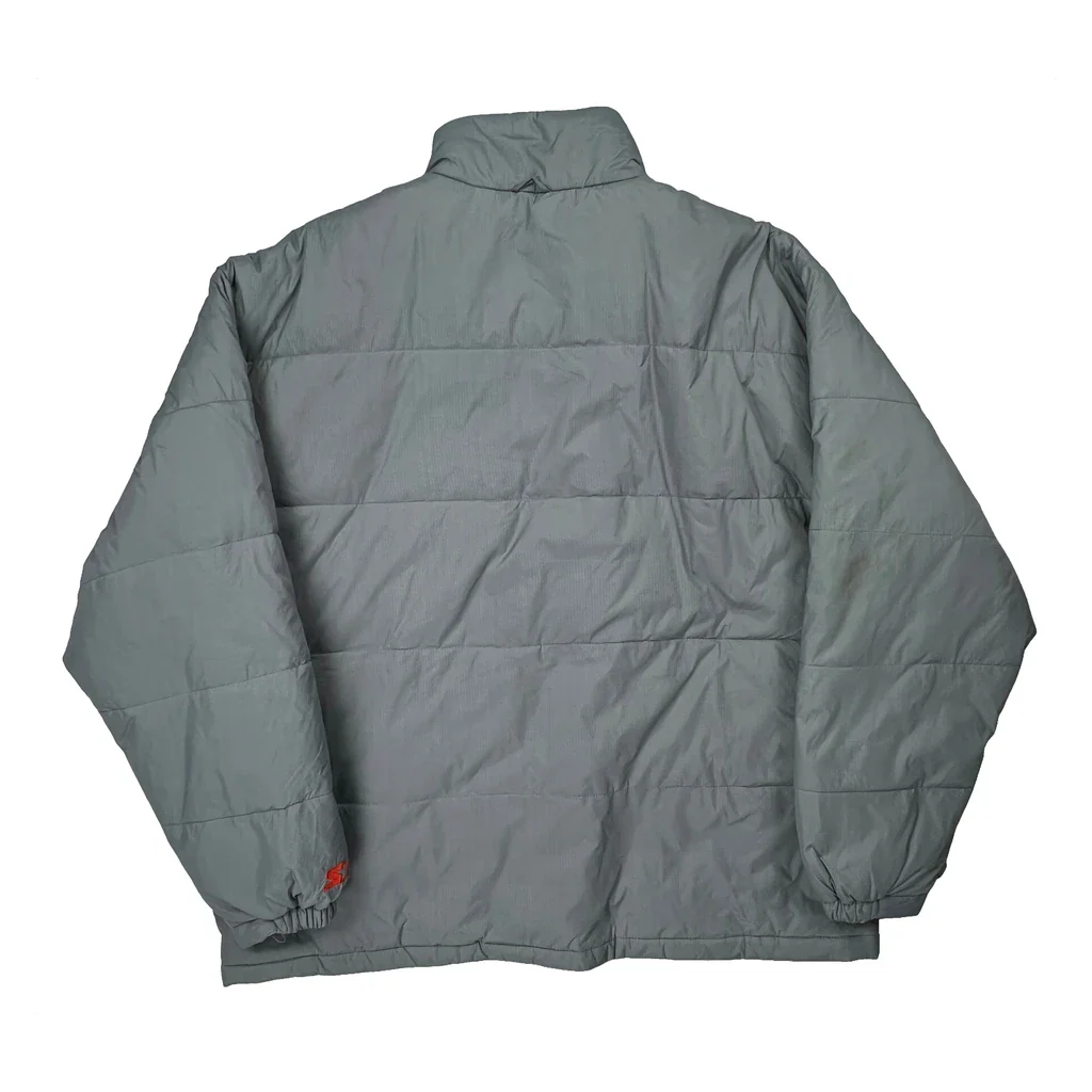Starter Puffer - Large Gray Nylon - Image 2