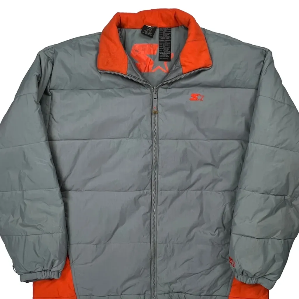 Starter Puffer - Large Gray Nylon - Image 4