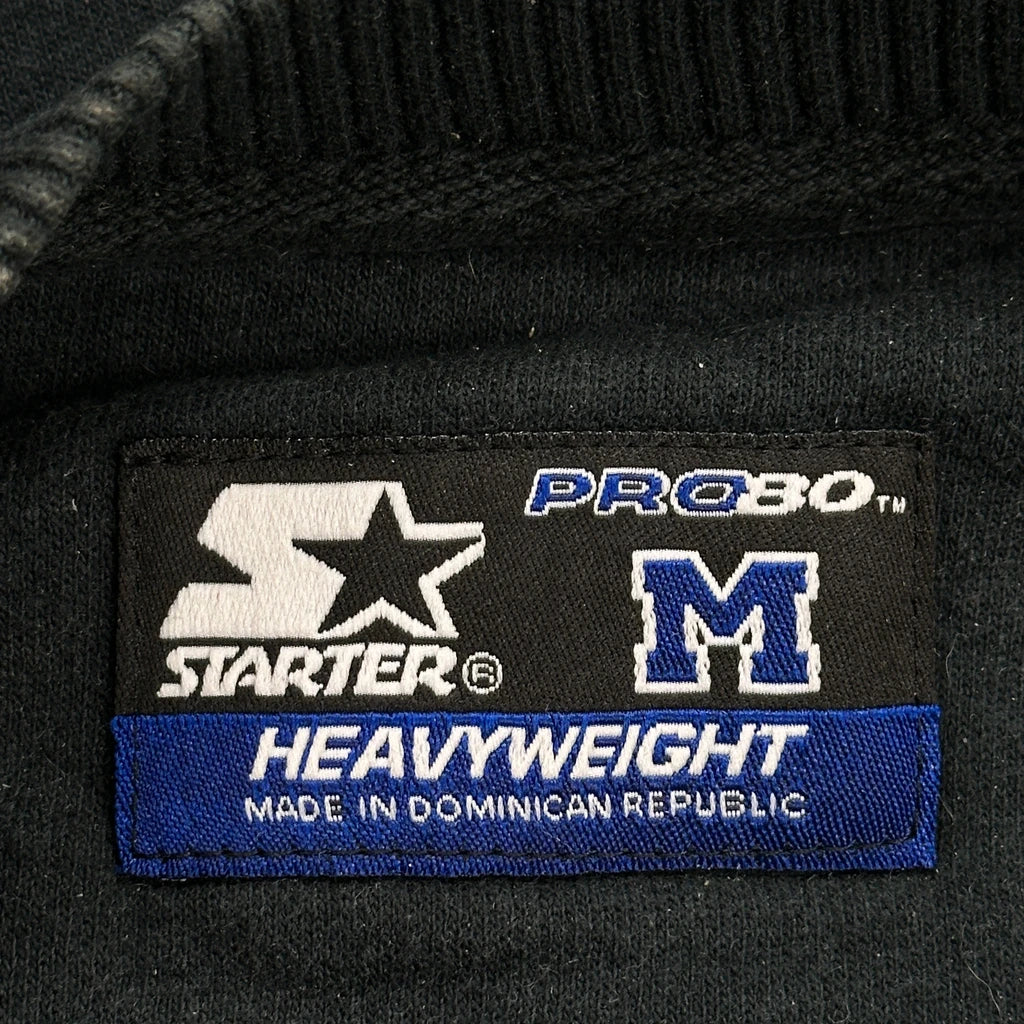 Starter Sweatshirt - Medium Black Cotton - Image 3