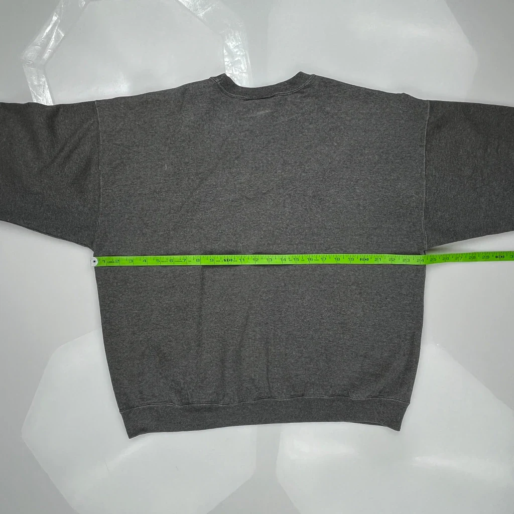 Starter Sweatshirt - Large Gray Cotton Blend - Image 3
