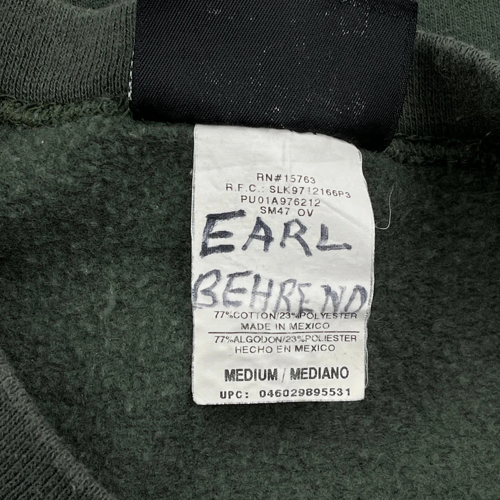 Starter Sweatshirt - Medium Green Cotton Blend - Image 3
