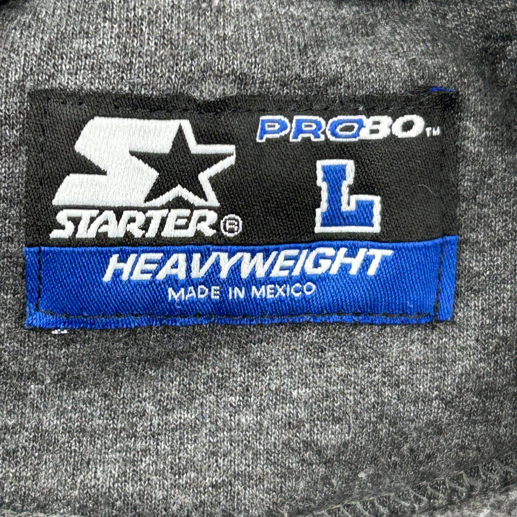 Starter Sweatshirt - Large Grey Cotton Blend - Image 3