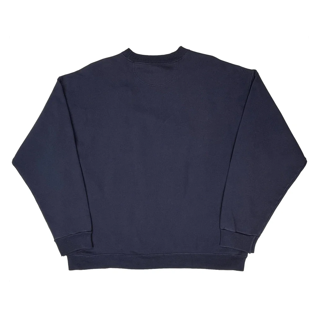 Starter Sweatshirt - Large Navy Cotton - Image 2