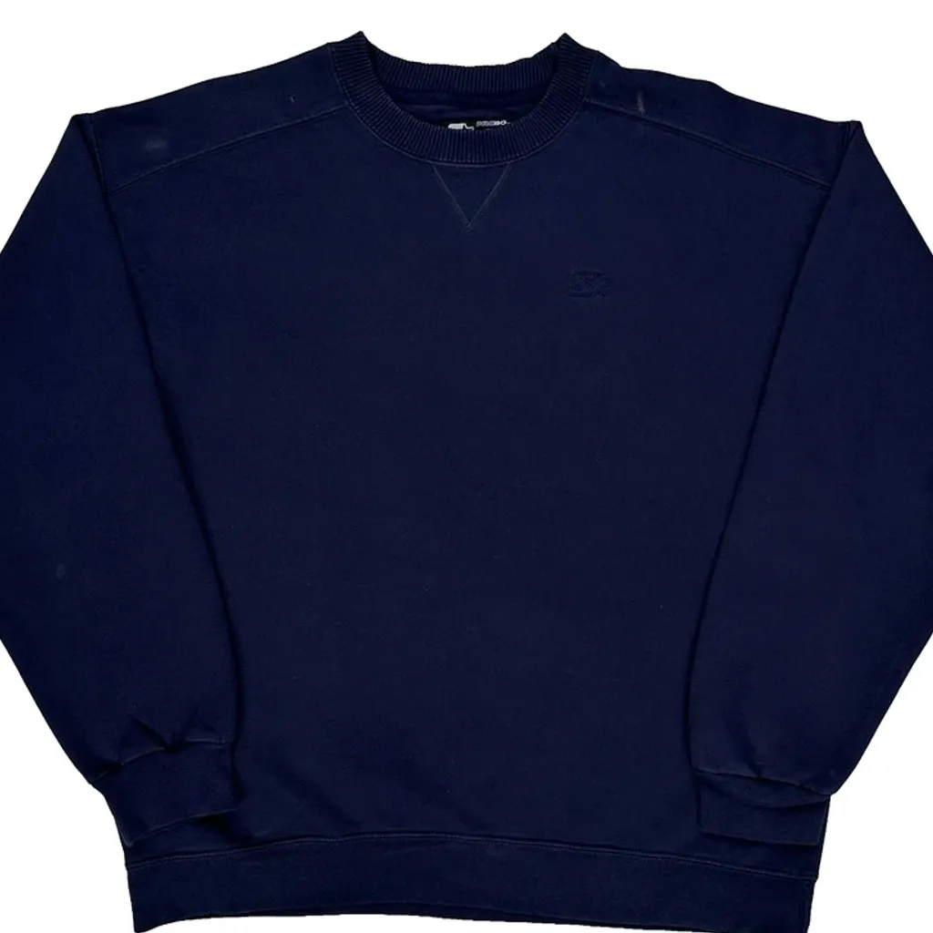 Starter Sweatshirt - Medium Navy Cotton - Image 4