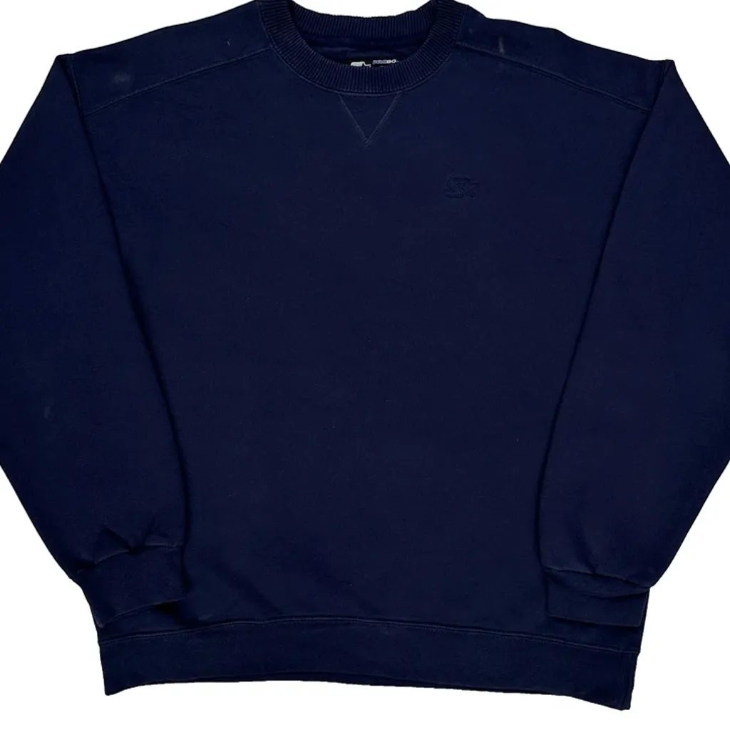 Starter Sweatshirt - Medium Navy Cotton - Image 5